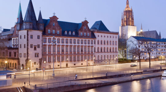 bâtiments des musées de Francfort