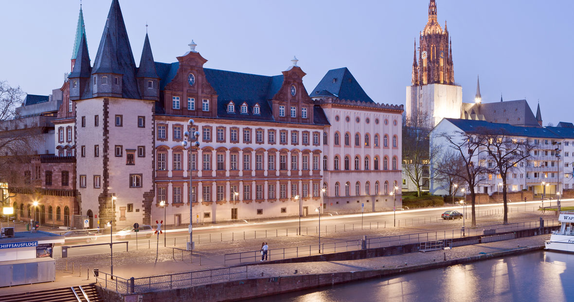 bâtiments des musées de Francfort