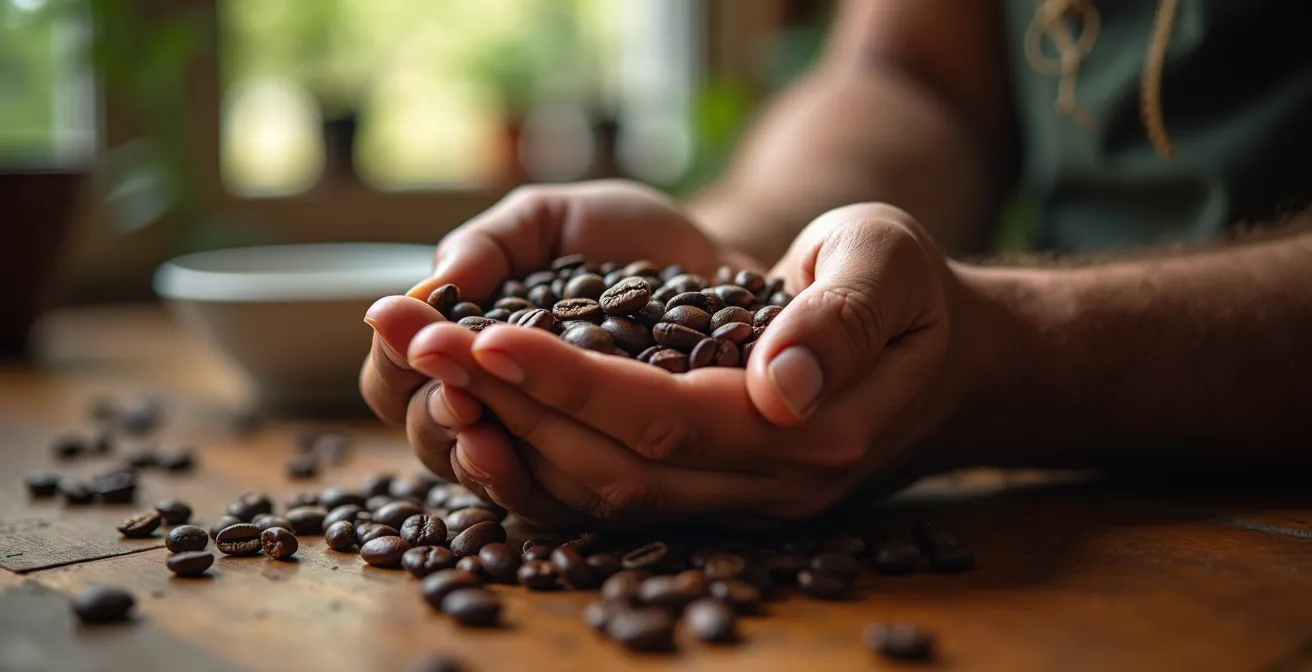 Fair gehandelter Kaffee symbolisiert soziale Nachhaltigkeit